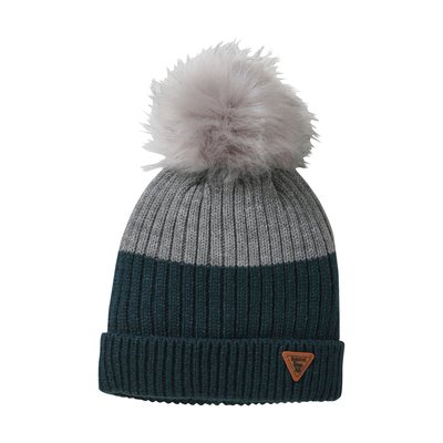 Bonnet bicolore en maille VERTBAUDET