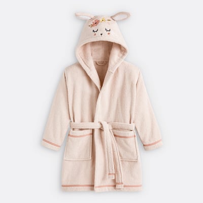 Peignoir bébé et enfant capuche coton bio,Florence LA REDOUTE INTERIEURS