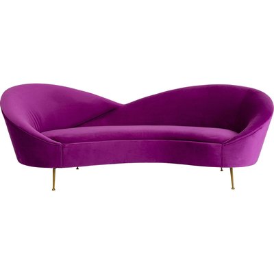 Canapé 3 places en velours, NIGHT FEVER KARE DESIGN