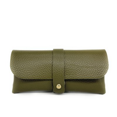 Etui à lunettes en cuir grainé LUMOS OH MY BAG
