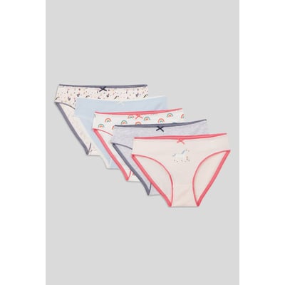 Culottes En Coton Pour Fille Ado 2 à 7 Ans - Lot De 6 Sous-Vêtements Confortables Et Colorés