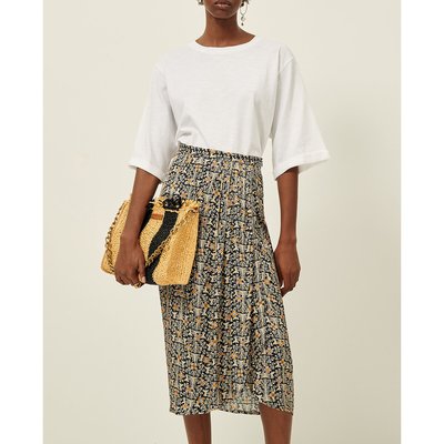 Halflange rok met grafische print ADY SESSUN