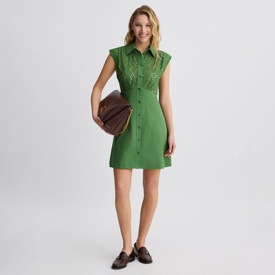Robe chemisier en broderie anglaise LIU JO