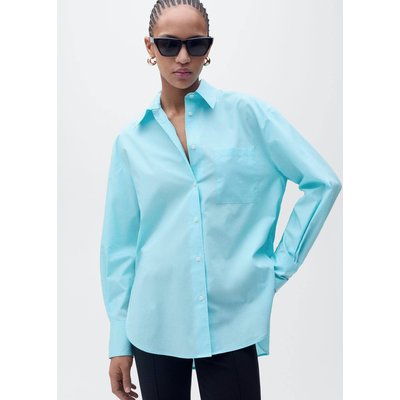 Chemise popeline oversize MANGO