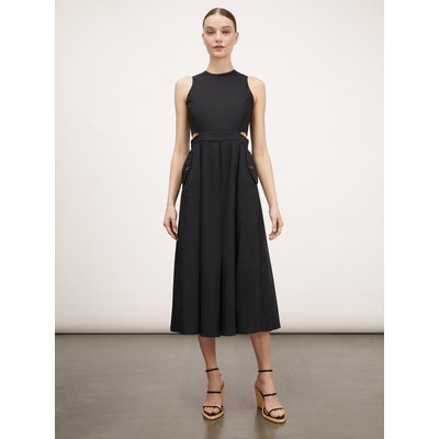 Robe mi-longue avec ouverture sur les côtés MOTIVI