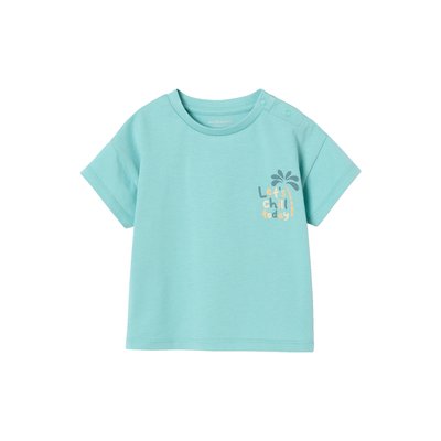 T-shirt grand motif dos pressions épaule VERTBAUDET