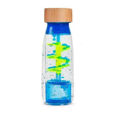 Bouteille sensorielle Spirale bleue MOVE PETIT BOUM