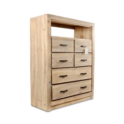 Commode 6 tiroirs naturel - ESMÉE DECORATION D’AUTREFOIS