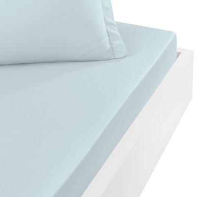 Drap housse en percale de coton bonnet 30 cm SOFT PERCALE SENSEI MAISON