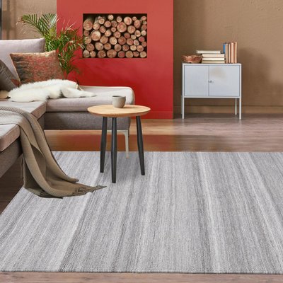 Tapis kilim tissé motif faux uni LOFODI UN AMOUR DE TAPIS