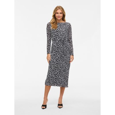VILARINE - Col bateau Robe mi-longue VILA