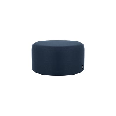 Pouf rond en fibre synthétique FOLK NOO.MA