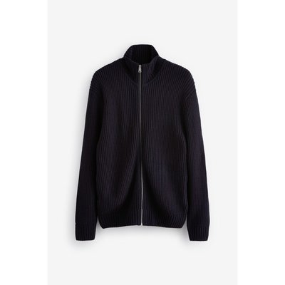 Pull zippé côtelée NEXT
