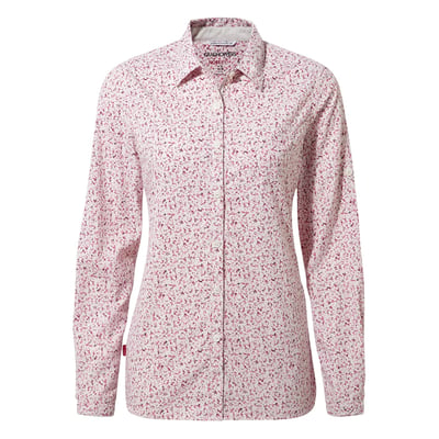 Chemise manches longues motif/style floral CRAGHOPPERS