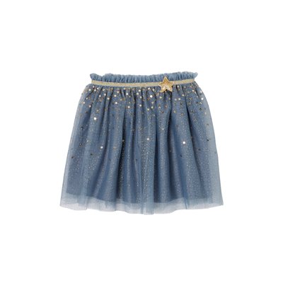Jupon de fête en tulle parsemé de sequins et paillettes VERTBAUDET