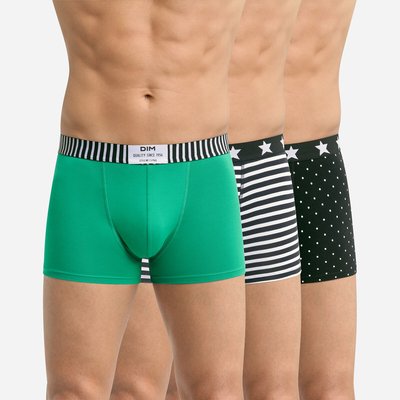 Lot de 3 boxers Dim Vibes DIM