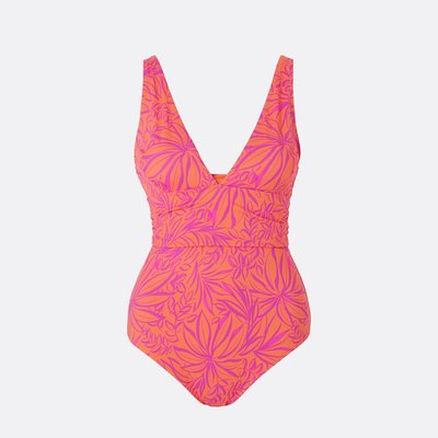 Bedruckter Badeanzug, Triangel-Form LA REDOUTE COLLECTIONS PLUS