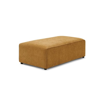 Pouf tissu texturé, MEGEVE BOBOCHIC
