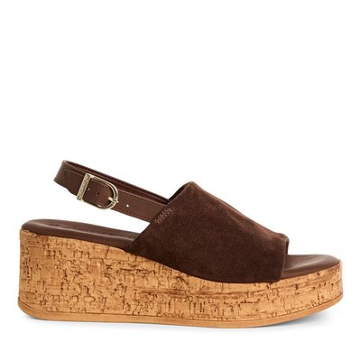 Sandale à talon en cuir TAMARIS
