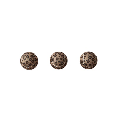 Lot 3 balles chien caoutchouc VERTBAUDET