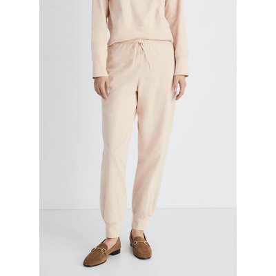 Pantalon en coton  finition douce MANGO