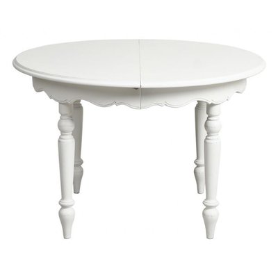 Table Ronde Extensible 4 Pieds - HARMONIE INTERIOR'S