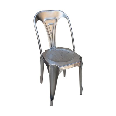 Chaise Vintage en métal Vieilli ANTIC LINE CRÉATIONS