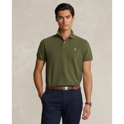 Polo de manga corta slim de algodón básico mesh POLO RALPH LAUREN