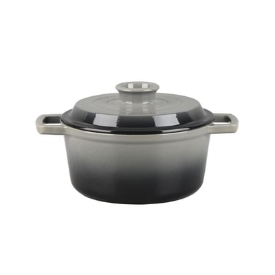 Cocotte en fonte ronde 20cm - "Masseiron Ardoise" LAGUIOLE CUISSON