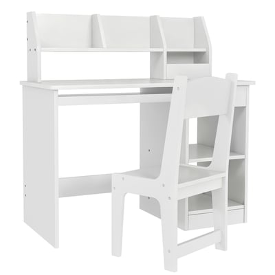 Bureau d'étude pour enfants avec chaise MDF ZONEKIZ