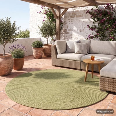 Tapis d'intérieur/d'extérieur fabriqué à la main - SOLARIS GINO FALCONE