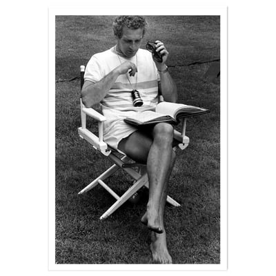 Affiche acteur célèbre Paul Newman, 1970 HEXOA