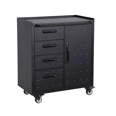 Meuble bas de rangement pour garage avec 4 tiroirs et une porte  BOBBY SWEEEK