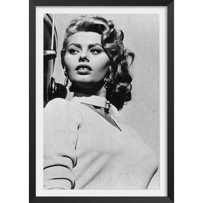Affiche de film Sophia Loren, La chance d'être femme, 1955 HEXOA