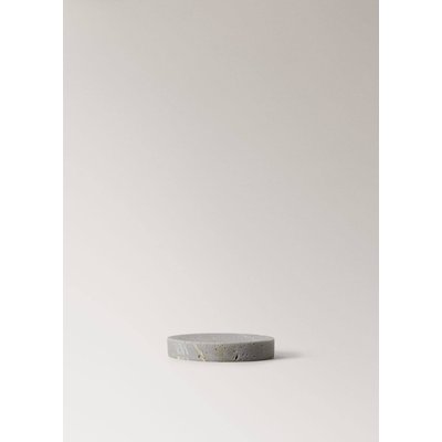 Porte-savon en résine effet travertino MANGO HOME