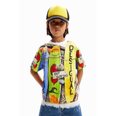 Desigual - T-shirt photo surf DESIGUAL