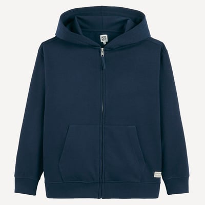 Felpa con cappuccio e zip in pile LA REDOUTE COLLECTIONS