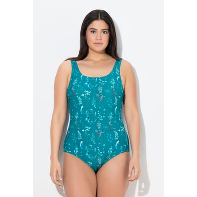 Maillot de bain sans bonnets souples. Motif ULLA POPKEN