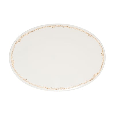 Plat ovale Ophélia 36 cm x 27 cm TABLE PASSION