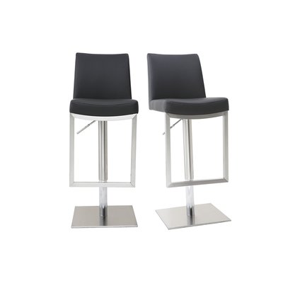 Tabourets de bar relevables (lot de 2) KYLE MILIBOO