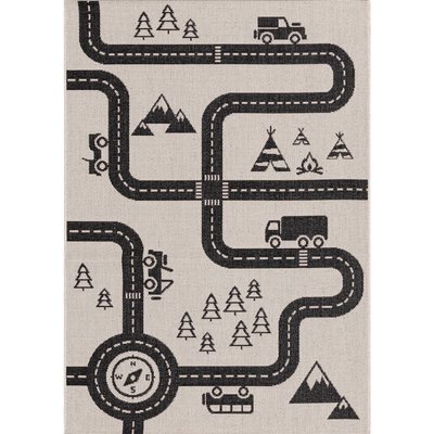 Tapis enfant Voiture Route RECOLLECTION