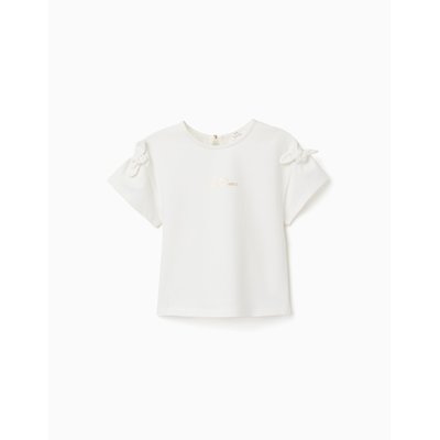 T-shirt avec imprimé et nœuds décoratifs ZIPPY