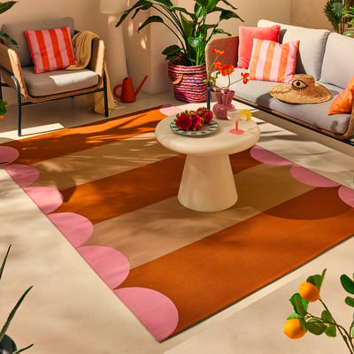 Tapis extérieur festonné AZUR NAZAR RUGS