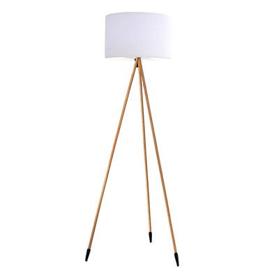 Lampadaire extérieur sans fil TAMBOURY WOOD LUMISKY