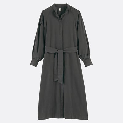 Robe évasée, longue, manches longues LA REDOUTE COLLECTIONS