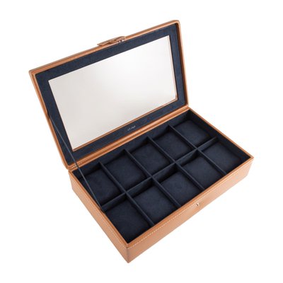 Coffret 10 montres en cuir LE TANNEUR