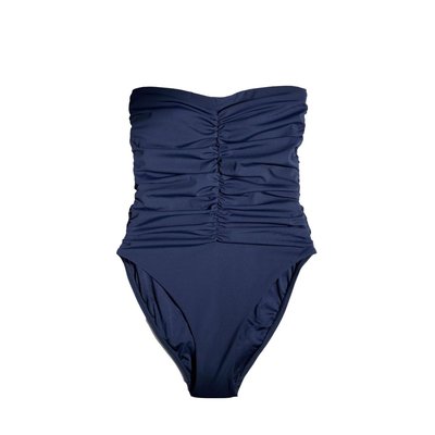 Maillot de bain bandeau effet ventre plat NEXT