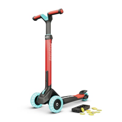 Trottinette pour Enfants, 2+ Ans, Pliable, Magnet-Deck, Nexo Lime BERG TOYS