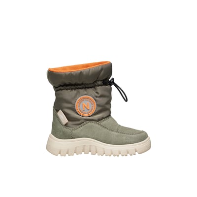 Bottes en suède et tissu technique VARNA 2 WP. NATURINO
