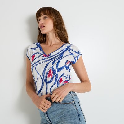 T-shirt col V GRAIN DE MALICE